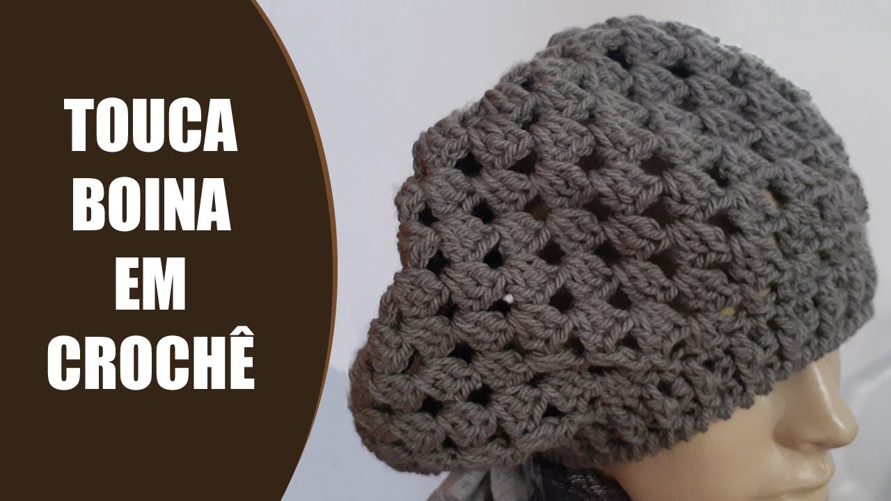 TOUCA / BOINA JULI EM CROCHÊ | Passo a Passo