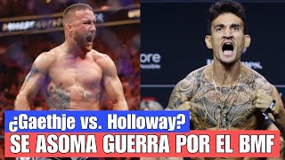 Max Holloway reta a Justin Gaethje por el BMF