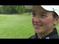 Anna pillard jeune golfeuse de caenlamer avant les championnats de france 2022