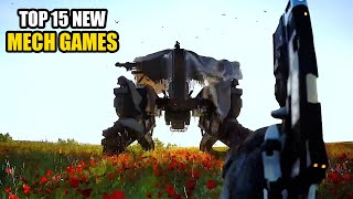 Top 15 Upcoming Mech Games 2025