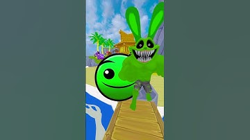 FIRE IN THE HOLE GEOMETRY DASH vs POPPY PLAYTIME SMILING CRITTERS MONSTERS in GARRY