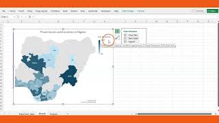 Creating Map Chart in Pivot Table Wealth