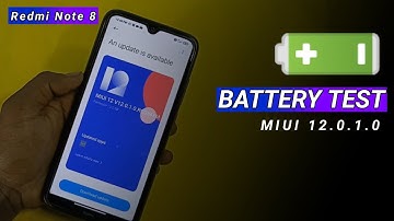 Redmi Note 8 Battery Drain Test After MIUI 12.0.1.0 Android 11 Update | Dot SM