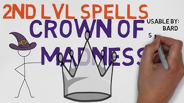 2nd Level Spell #17: Crown of Madness (5E)
