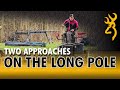 Two approaches on the long pole with steve barraclough  browning fishing