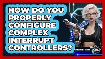 How Do You Properly Configure Complex Interrupt Controllers? - Electrical Engineering Essentials