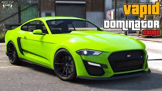 Vapid Dominator GT Coupe (Ford Mustang GT) | GTA V Lore Friendly Car Mods | PC