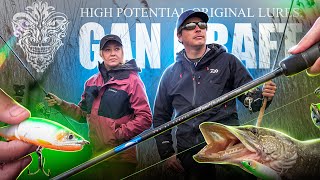 КРУТЫЕ ВОБЛЕРЫ КОСЯТ РЫБУ | Вероника с Алексеем Шаниным ловят на GAN CRAFT Jointed Claw