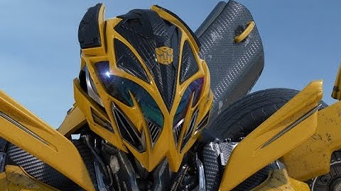 bumblebee 3d model CGI animation
