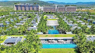 Regent Phu Quoc Luxury Beach Resort \/ Drone Video Flycam \/ Island from Above \/ 4K UHD \/ 31.01.2024