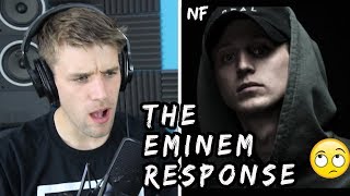 Rapper Reacts to NF Returns!! | THE EMINEM DISS?! (The Search Reaction)