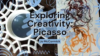 Exploring Creativity: Picasso cubist blind contour self-portrait - Jo McCormick