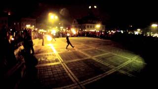 Festivalul Etnovember Brasov 2011 - Cortegiul Medieval si Hypnosis FireShow