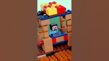 Thumbnail of The music gives me flashbacks 🥸 #lego #minecraft #shorts