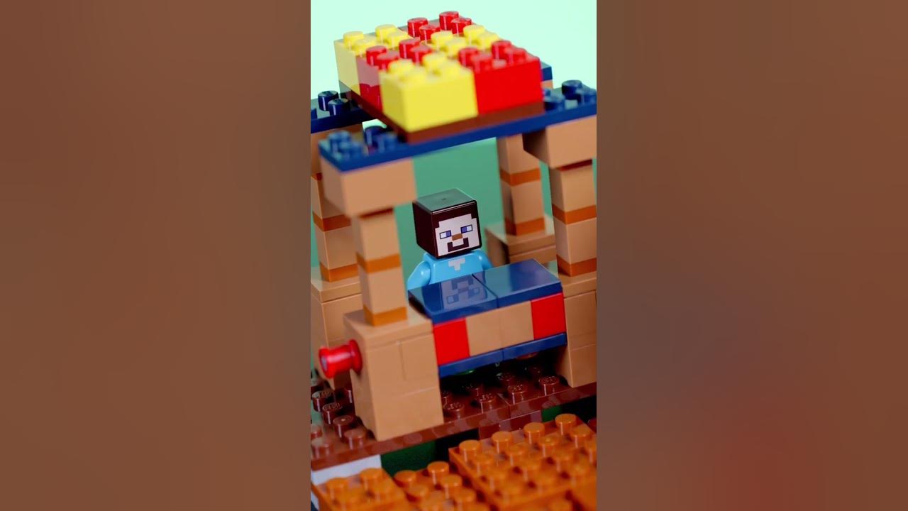 The music gives me flashbacks 🥸 #lego #minecraft #shorts