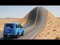 Cars vs Giant Bulge Challenge #1 in BeamNG Drive!