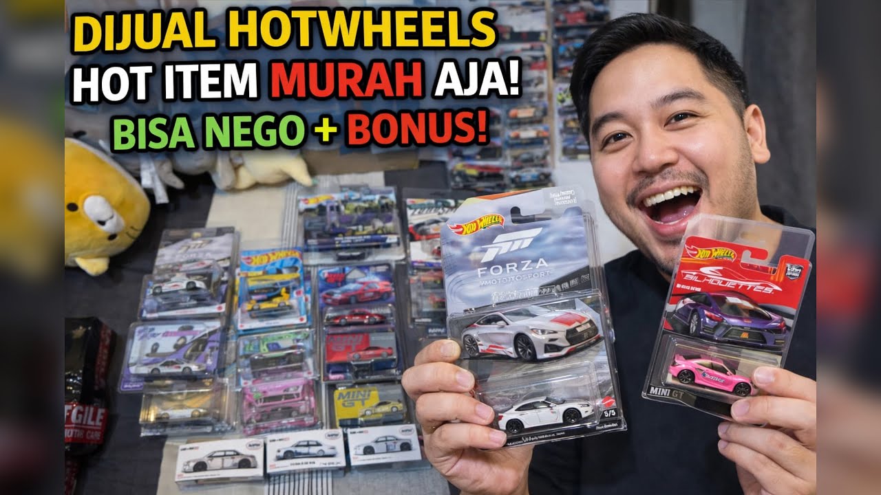 GILAA! REVIEW HOT WHEELS HOT ITEM + DIJUAL MURAH! Bisa NEGO Sampai DEAL + BONUS! 🔥