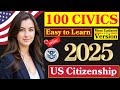 2025 random 100 civics questions and answers - US citizenship interview I N400 Interview #n400