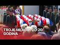 Pokopani ostaci 36 ekshumiranih iz masovne grobnice u Možđencu