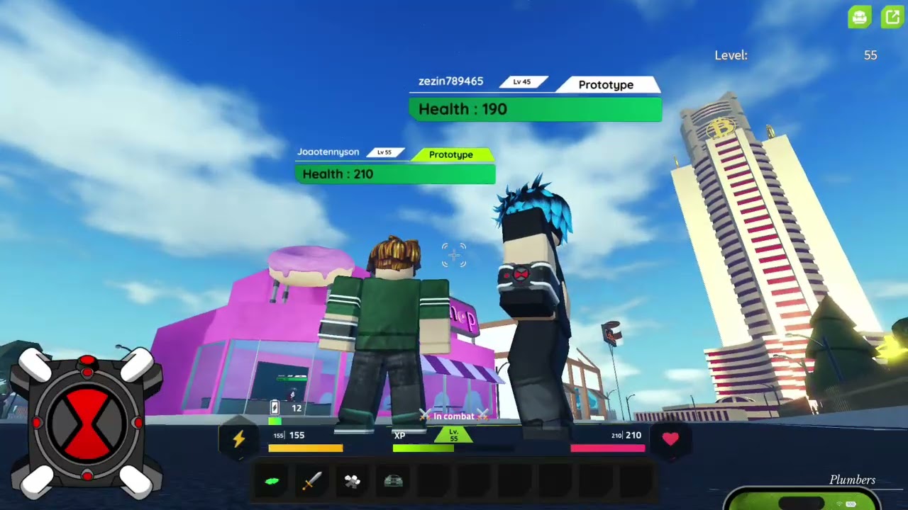 Repotando: João Tennyson no omnitrix de Omni x temporada 2(EP 3)|Omni x no roblox|