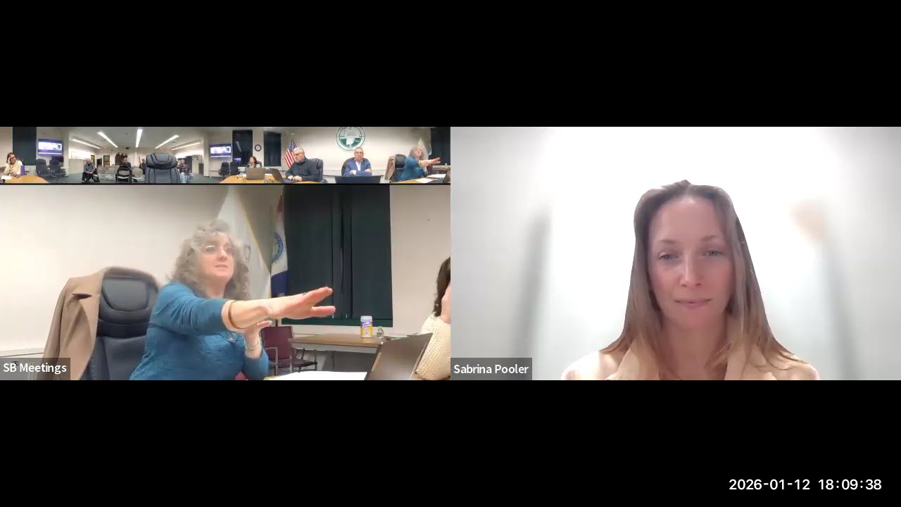 Select Board Meeting January 12, 2026