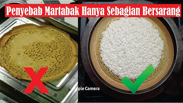 Penyebab Martabak Sebagian Bersarang, Sebagian Lagi Tidak Bersarang