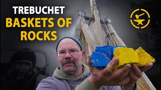 Trebuchet- Baskets of Rocks @tods_workshop