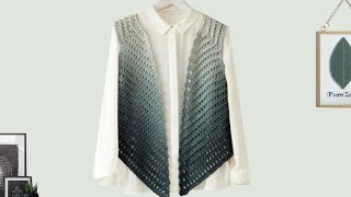 BAHARLIK ÖRGÜ YELEK YAPIMI 2 #elsanatları #sevilayındünyası #crochet