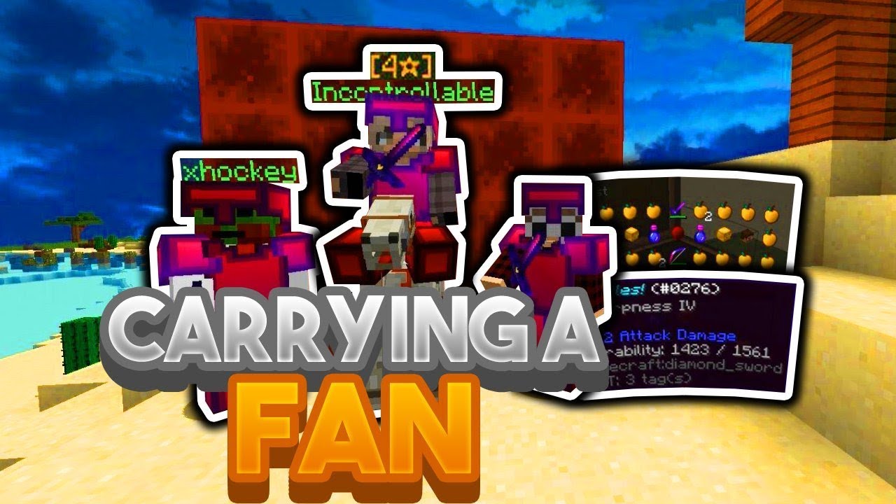 Carrying A Fan + Crazy Loot Chest - Hypixel UHC Highlights