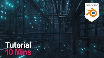 Creative 10 minutes in blender_Sci Fi Easy Pipe Animation