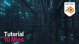 Creative 10 minutes in blender_Sci Fi Easy Pipe Animation