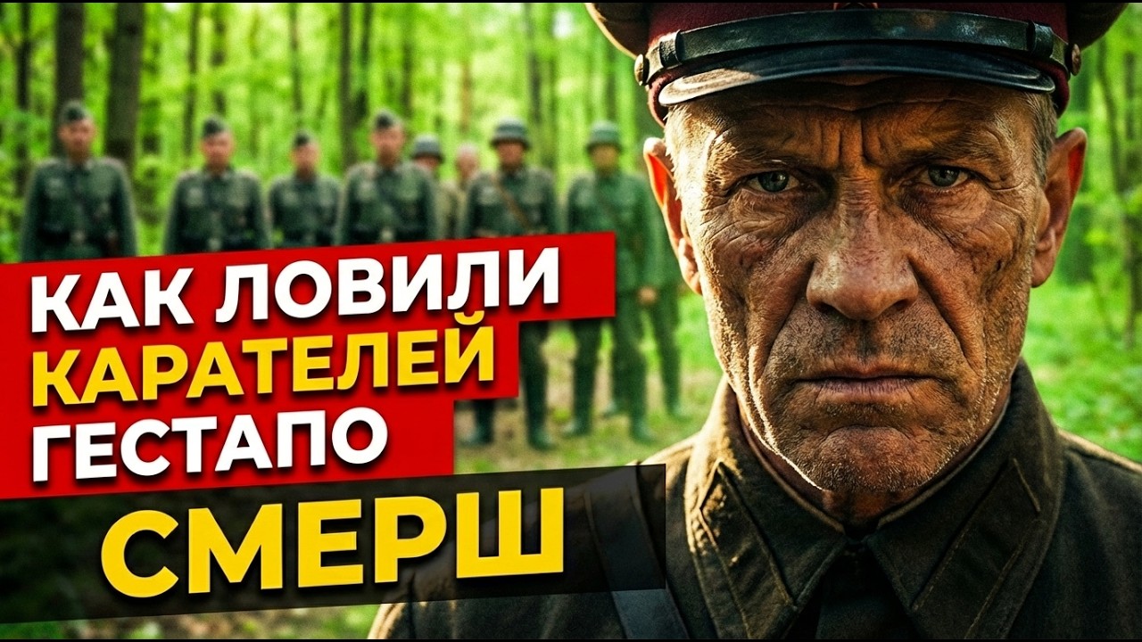 ОНИ БЫЛИ ХУЖЕ ЗВЕРЕЙ — охота СМЕРШа на ГЕСТАПО в тылу