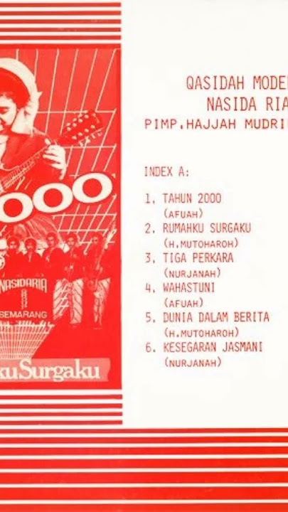 Tahun 2000 - Afuah - Qasidah Moderen Nasida Ria - (Puspita Record) - #shortsvideo