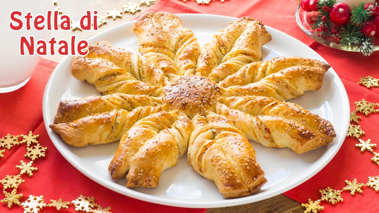 Stella di Natale di Pasta Sfoglia – Antipasti di Natale Facili – 55Winston55