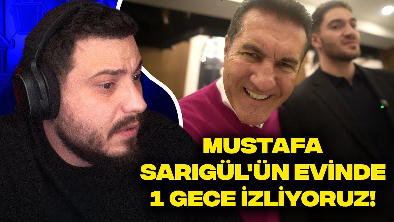 TESTO TAYLAN MUSTAFA SARIGÜL'ÜN EVİNDE 1 GECE İZLİYORUZ!