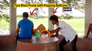 balloon blast prank video