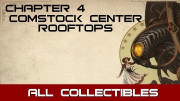 Bioshock Infinite - All Collectibles - Chapter 4: Comstock Center Rooftops