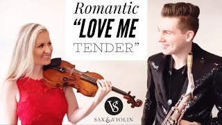 Romantic “Love Me Tender” Husband &amp; Wife ❤️ Happy Valentine’s Day!! (SaxAndViolin)