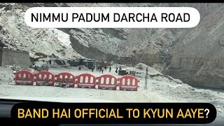 Final Part Of Newly Opend Third Axis of Leh |Nimmu|Padum|Darcha| Official Closed Hai Road Abhee