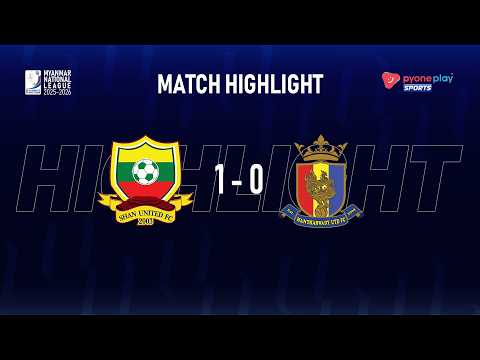 Match Highlights,Myanmar National League 2025-2026, Week - 22,SHAN UNITED 4 - 0 HANTHARWADY UNITED — football highlights