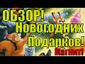 ОБЗОР НОВОГОДНИХ ПОДАРКОВ ИЗ МАГАЗИНА МАГНИТ!