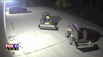 Police use GPS to find stolen Milwaukee construction equipment in Walworth County