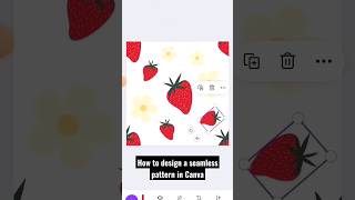 Seamless pattern using Canva  #shorts#seamlesspattern #canva