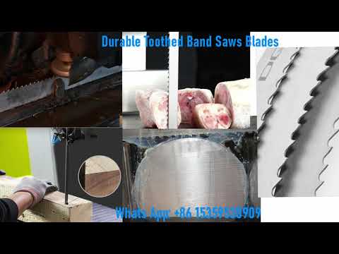 China Wear Resistant Metal cutting Machine Tool Bone Saw Machine Blade Wood Lathe  Blades Band Saws