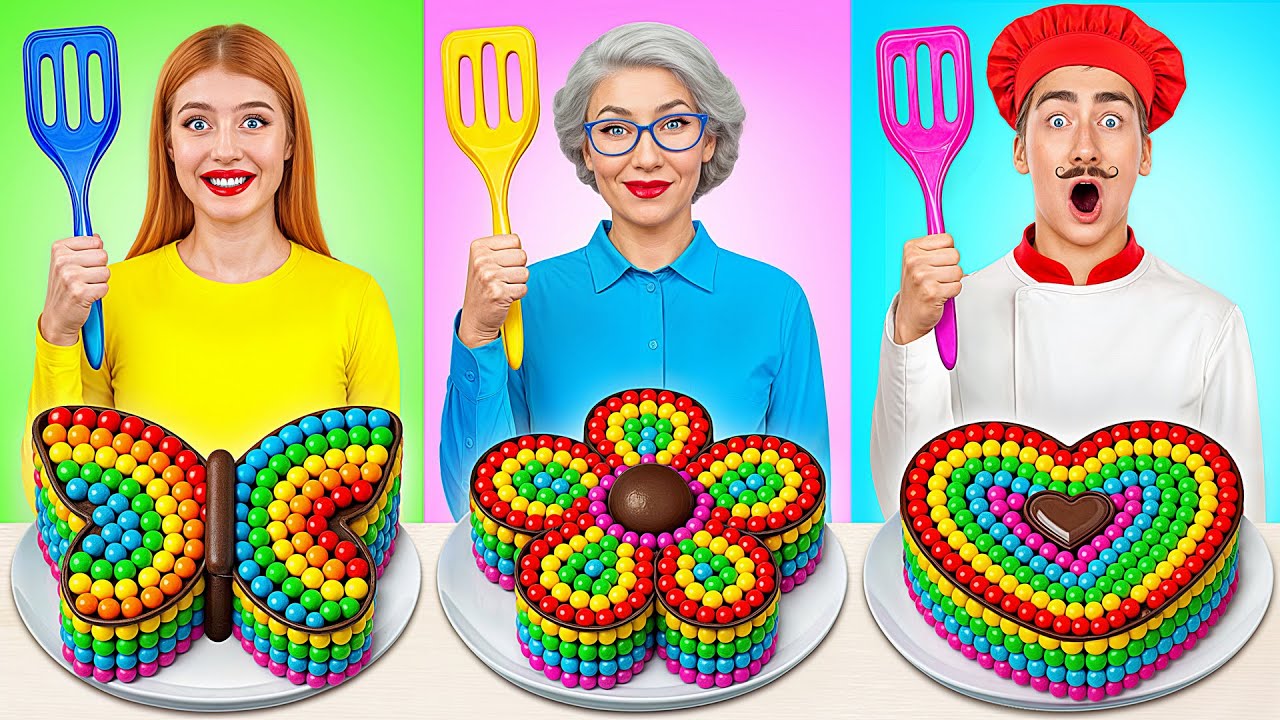 Кулинарный Челлендж: Я против Бабушки | Эпичные Кулинарные Лайфхаки от Super Hyper DO