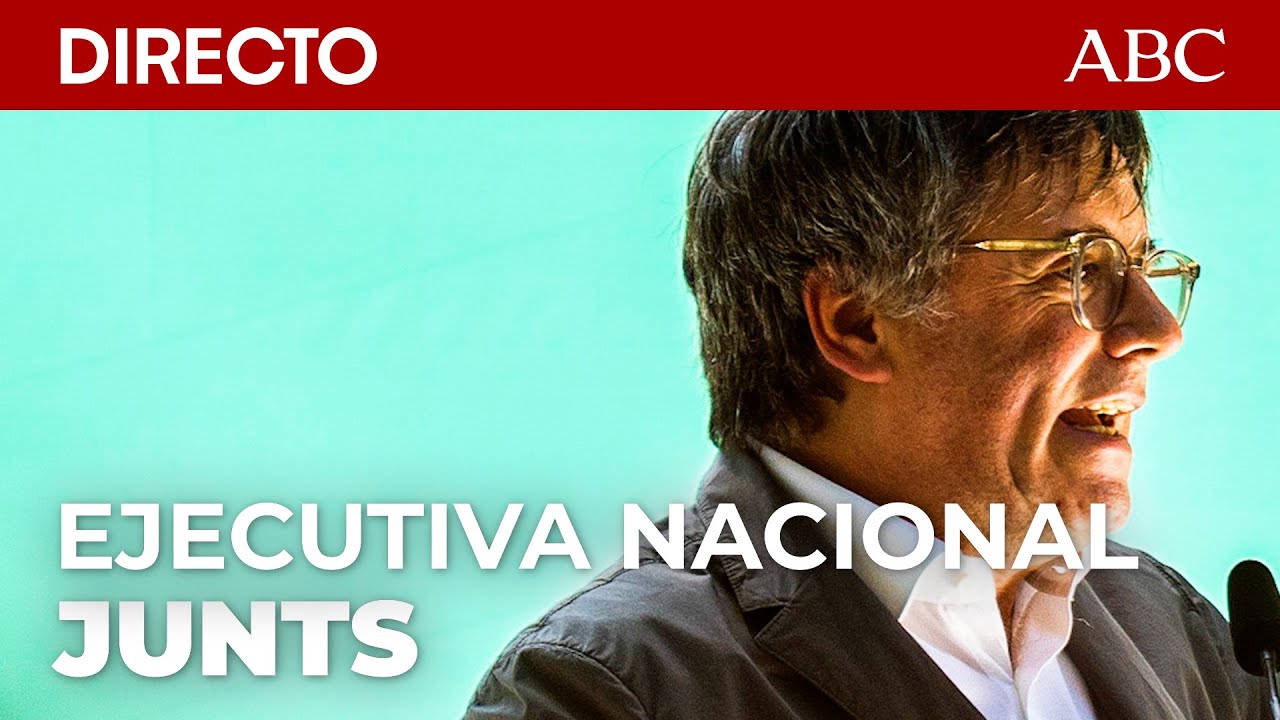 🔴 DIRECTO | Rueda de prensa de Junts tras la Ejecutiva Nacional - YouTube