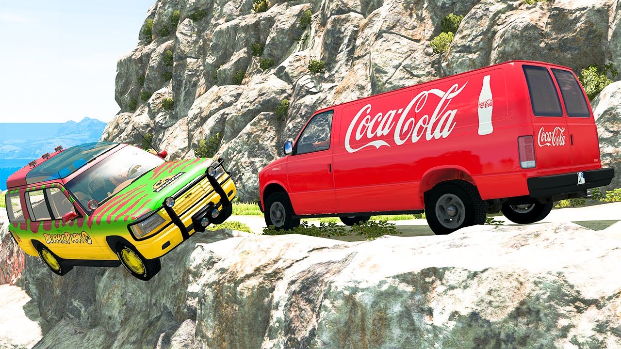 Cliff Drops #69 - BeamNG DRIVE | SmashChan