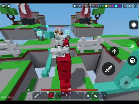 This guy was kinda toxic, so i made him rage quit (roblox bedwars)