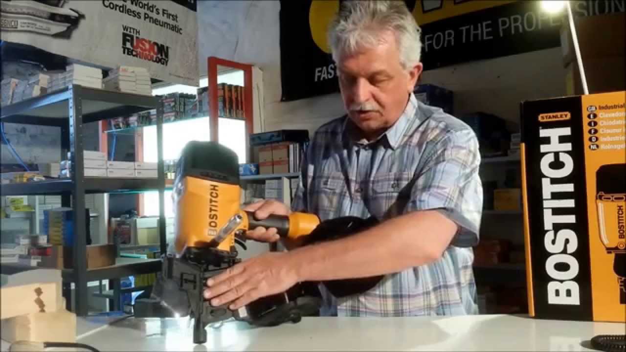 A Review On The Bostitch Coil Nailer N400c 1 E Youtube