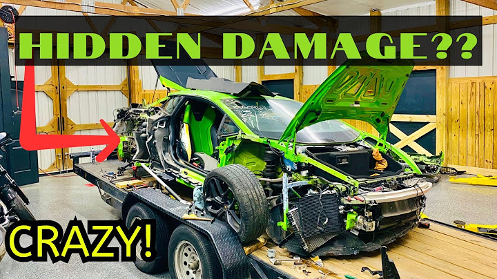 Rebuilding A Wrecked / Crash Damaged Lamborghini Huracan! PART 2